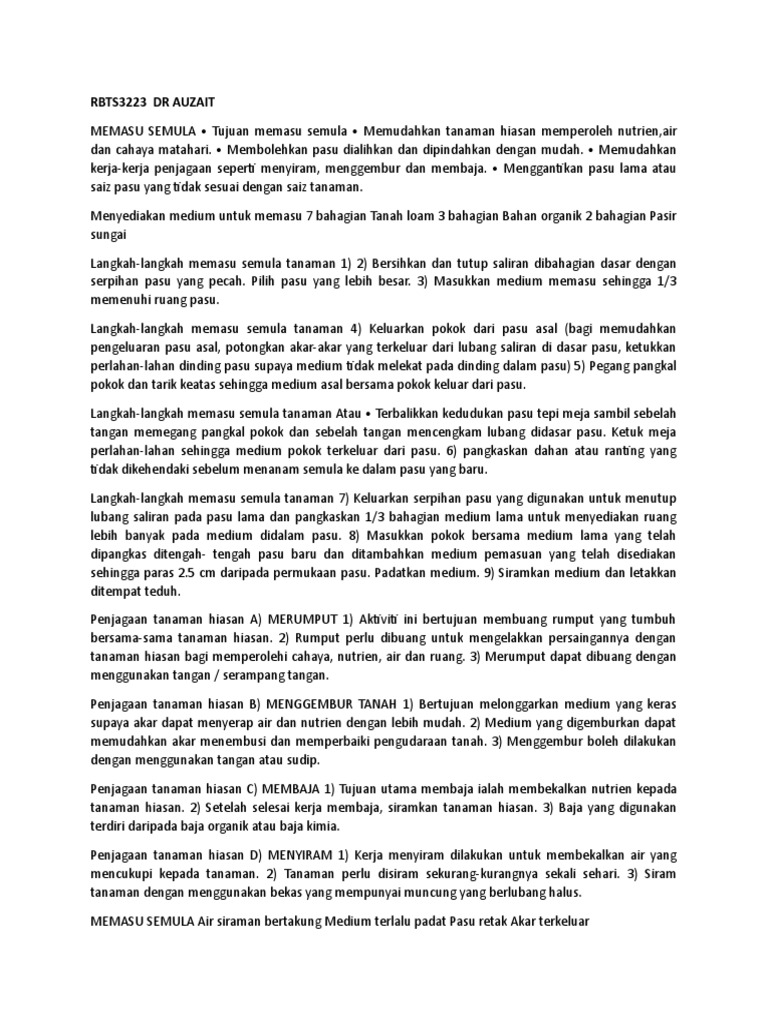 Pemasuan Semula Pdf