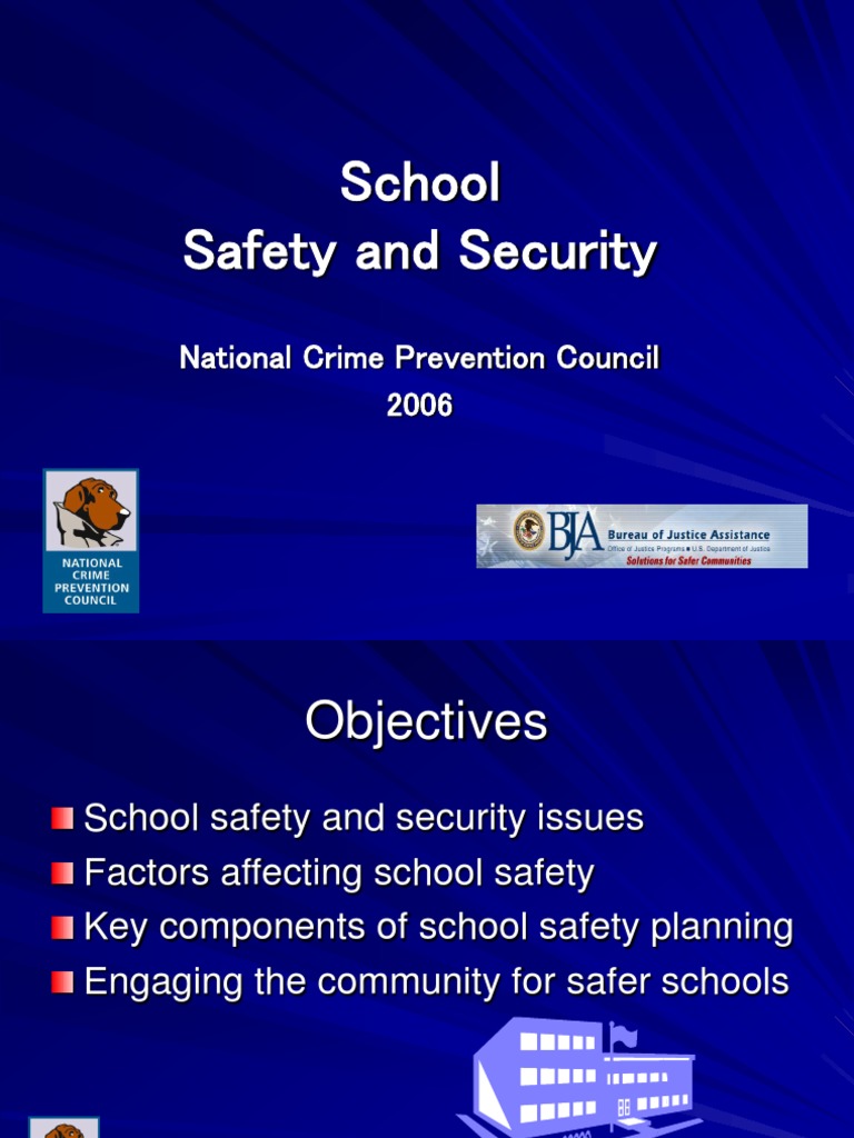 School Safety and Security Guidelines | PDF | Crime Prevention | Violence