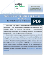 (01) PROGRAMA DEL PRIMER CURSO DE ESPECIALIZACIÓN EN ANALISIS ESTADISTICO DE DATOS.pdf