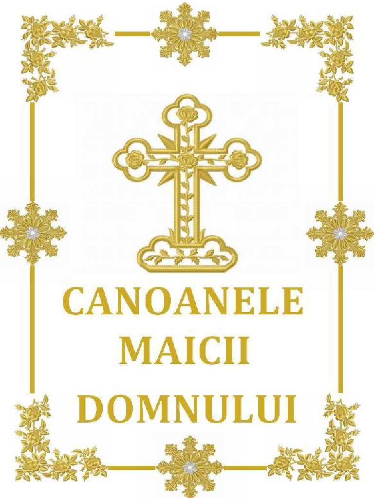 canon maicii domnului