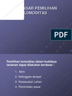 DBT 3 Dasar Pemilihan Komoditas PDF
