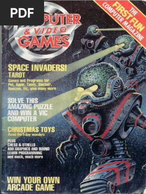 Cvg 001 Nov 1981 Pdf Video Games Personal Computing