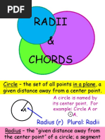 circles, secants & tangents