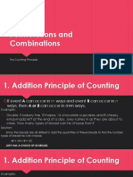 Permutations and Combinations