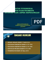 Jabatan Fungsional TEKNISI ELEKTROMEDIS Ditinjau Dari Aspek Kepegawaian