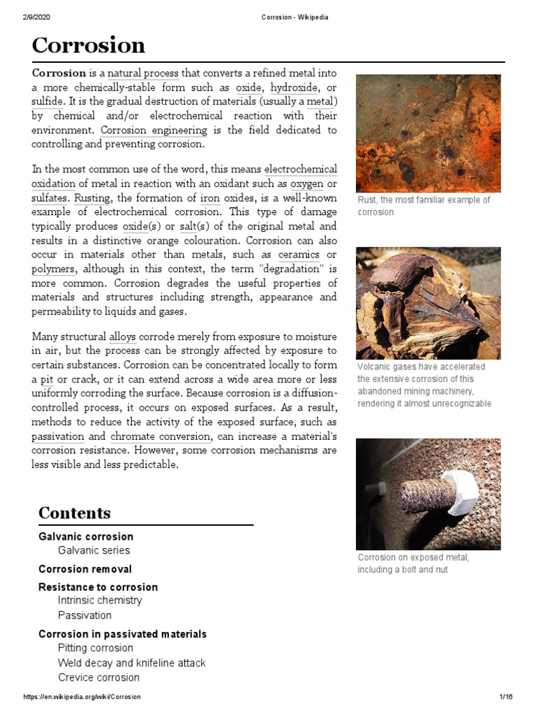 KORROSION WIKIPEDIA intelligence overview