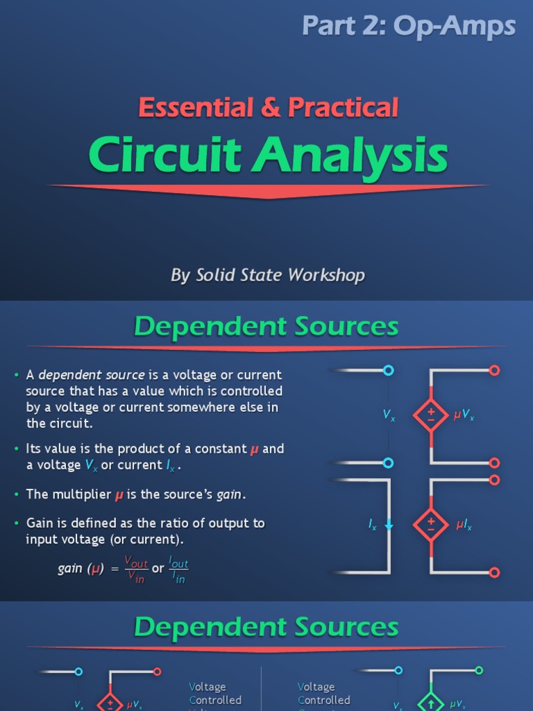 Essential & Practical Circuit Analysis Download Free PDF Operational Amplifier Amplifier