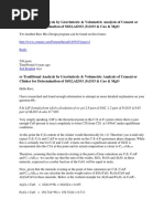 Quality Clinker - LSF Calculation | PDF