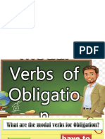 Modal Verbs of Obligation