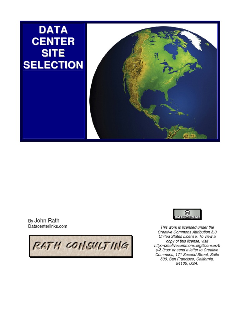 Google Data Center Site Selection