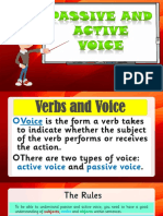 Active and Passive Voice