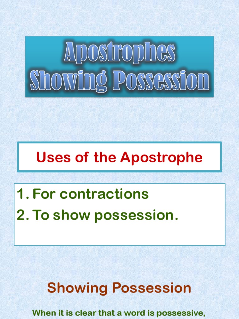 apostrophe-showing-possession-grammatical-number-plural