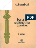İslam Sosyolojisi Üzerine - Ali Şeriati 
