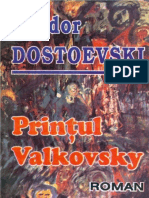 F.M.Dostoievski - Printul Valkovsky PDF