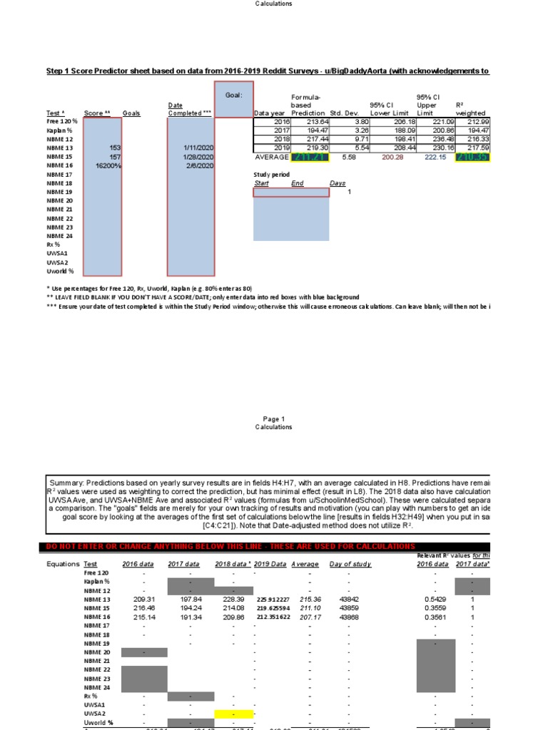 score-predictor-sheet-calculations-and-formulas-for-predicting-usmle