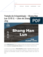 Shang Han Lun 伤寒论 Tratado de enfermedades por Frío - Libro de Zhang Zhong Jing - Proyecto MTC