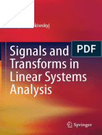 Wasyl Wasylkiwskyj (Auth.) - Signals and Transforms in Linear Systems Analysis-Springer-Verlag New York (2013) PDF