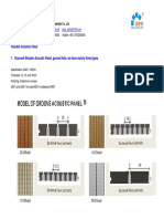 2 - Data Sheet Wooden Acoustic Panel