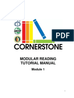 Module 1: Cornerstone