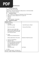 Lesson Plan in Mathemetics V