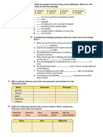 Reading Vocabulary PDF