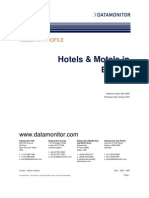 Hotels & Motels in Europe: Industry Profile