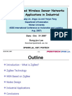 Zigbee Based Wireless Sensor Networks and Its Applications in Industrial