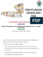 Materi Perhitungan Desain Dan Rab - Gedung