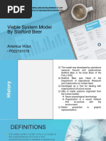 Antonius Victor - Viable Systems Model by Stafford Beer