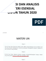 Prediksi Dan Analisis Un 2020 Ipa