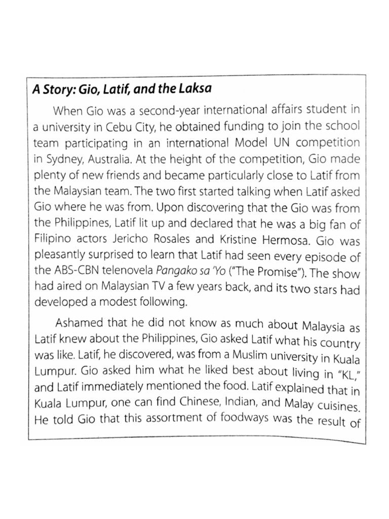 A Story Gio Latif and The Laksa PDF