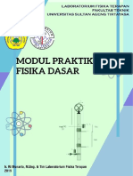 Modul Praktikum Fisika Dasar 2019 PDF