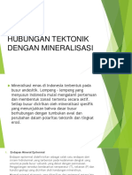 HUBUNGAN TEKTONIK DENGAN MINERALISASI (KLP 3).pptx