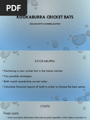 kookaburra cricket bats case study solution