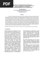 The Impact of Information Technology and Innovation To Improve Business Performance Through Marketing Capabilities in Online Businesses by Young Generations