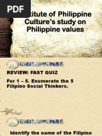 filipino values