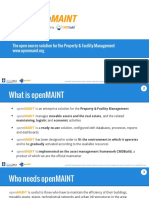 OpenMaint Application