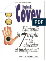 Stephen Covey - Eficienta in 7 Trepte