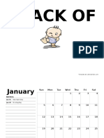 2020 Monthly Calendar Template With Notes 03