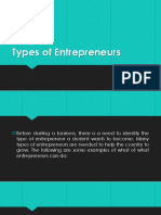 Types of Entrepreneurs 2
