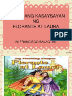 Kaligirang Pangkasaysayan NG Florante at Laura