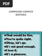 Compound and Complex Sentences Guide | PDF | Sentence (Linguistics ...