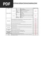 TCO!Stream Technical Compliance