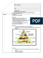 LESSON PLAN Balanced Diet