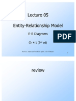 Entity-Relationship Model: E-R Diagrams