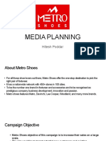 Media Planning - Metro Shoes
