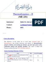 Introduction (Thermodynamics - II) PDF