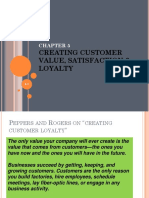 Customer Value Satisfaction and Loyalty