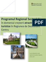 Program Regional Sectorial Turism