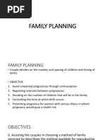 FAMILY PLANNING MCN 101